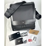MONTBLANC Nightflight Reportertasche 118252 RFID Schutz Umhängetasche bag – Bild 2