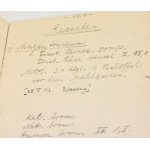 altes Notizbuch mit medizinischen Notizen und Bleistift – Bild 13