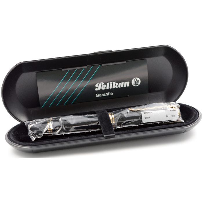 Pelikan M1000 Schwarz Goldfeder F