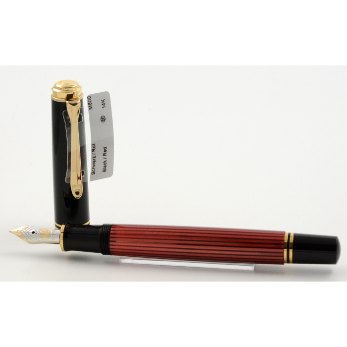 Pelikan M600 Schwarz Rot EF