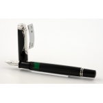 Pelikan M405 Schwarz Silber Füller EF