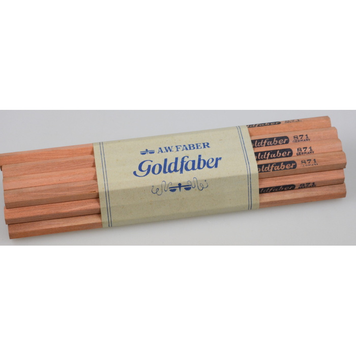 AWFaberCastellGoldfaber871_2 Vintage A.W. Faber Castell Goldfaber 871 blau Magazinstifte – Bild 5