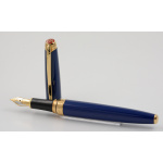Caran D Ache Leman Fountain Pen Blue 4799149