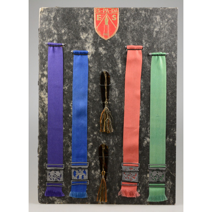 Espada Präsentations Pappe Lesezeichen Vintage