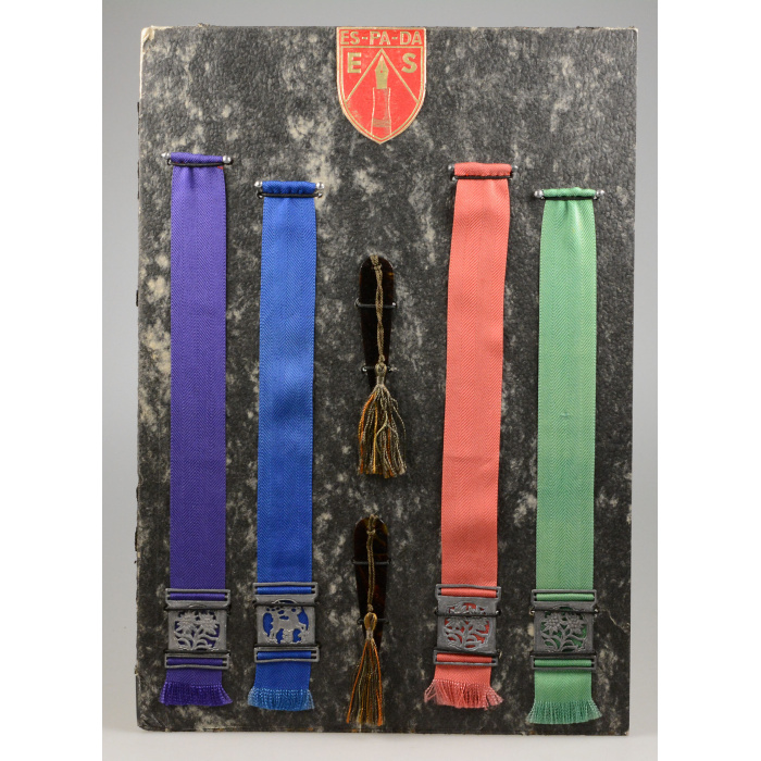 Espada Präsentations Pappe Lesezeichen Vintage
