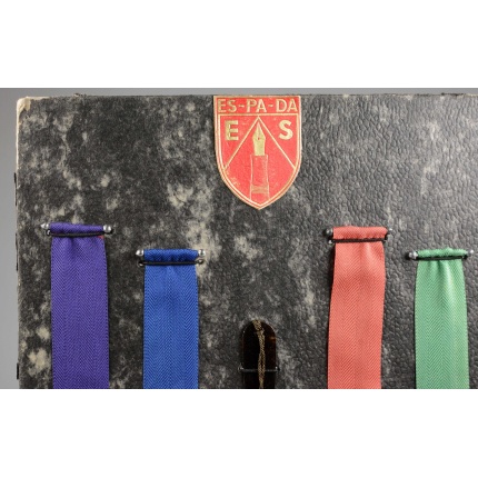 Espada Präsentations Pappe Lesezeichen Vintage