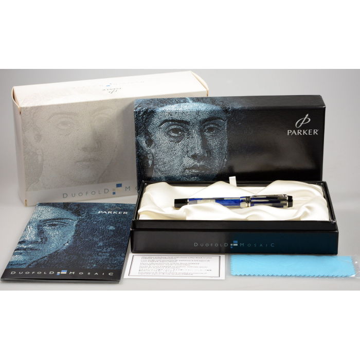 Parker Duofold Mosaic Blau