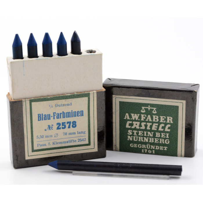 A W Faber Castell Blau Farbminen 2578