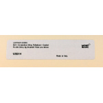 Montblanc Guertel Leder Burgunderrot 126014