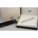 Montblanc Meisterstueck Martele Solitaire Midsize Kugelschreiber Sterling Silber 115099