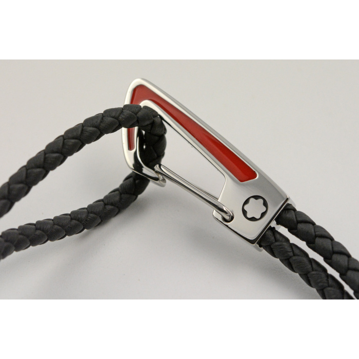 Montblanc Armband geflochtenes Leder 11855568