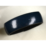 Montblanc Guertel Leder Blau hufeisenfoermige Schliesse 129427