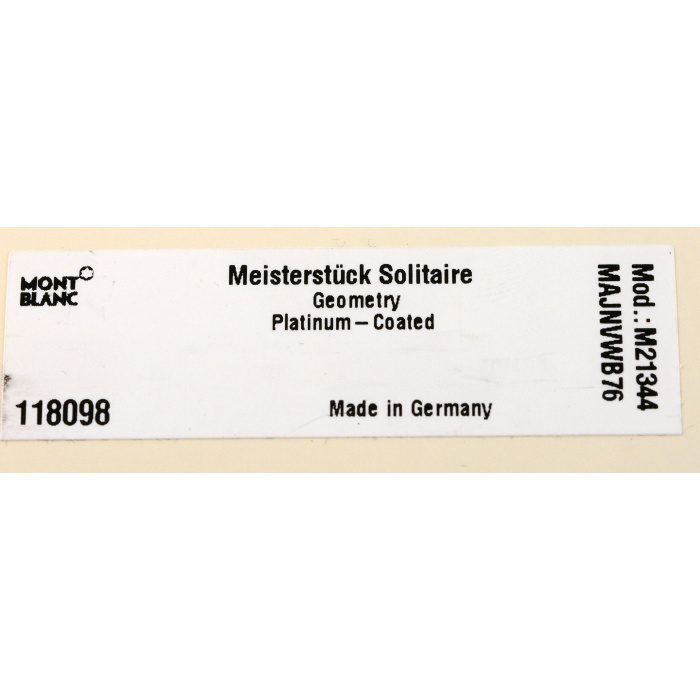 MontblancMeisterstückGeometrySolitaireLeGrandRollerball118098_7 Montblanc Meisterstueck Geometry Solitaire LeGrand Rollerball 118098