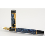 Parker Duofold Centennial Blue Marble Fountain Pen