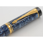 Parker Duofold Centennial Blue Marble Fountain Pen