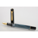Pelikan M200 Blau marmoriert Old Style Feder BB – Bild 2