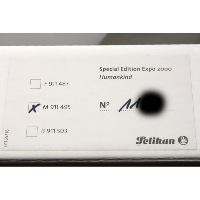 Pelikan M800 Special Edition Expo 2000 Humankind