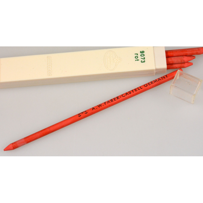 FaberCastell9073RotFarbminen2 Faber Castell 9073 Rot Farbminen