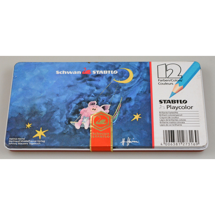 Schwan Stabilo Playcolor Buntstifte Helme Heine