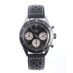 Heuer Autavia 2446, Transitional Case Vintage 1967 Uhr Valjoux 72 – Bild 8