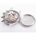 Heuer Autavia 2446, Transitional Case Vintage 1967 Uhr Valjoux 72 – Bild 17