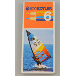 Staedtler Buntstiftschachtel Vintage 6 Stueck