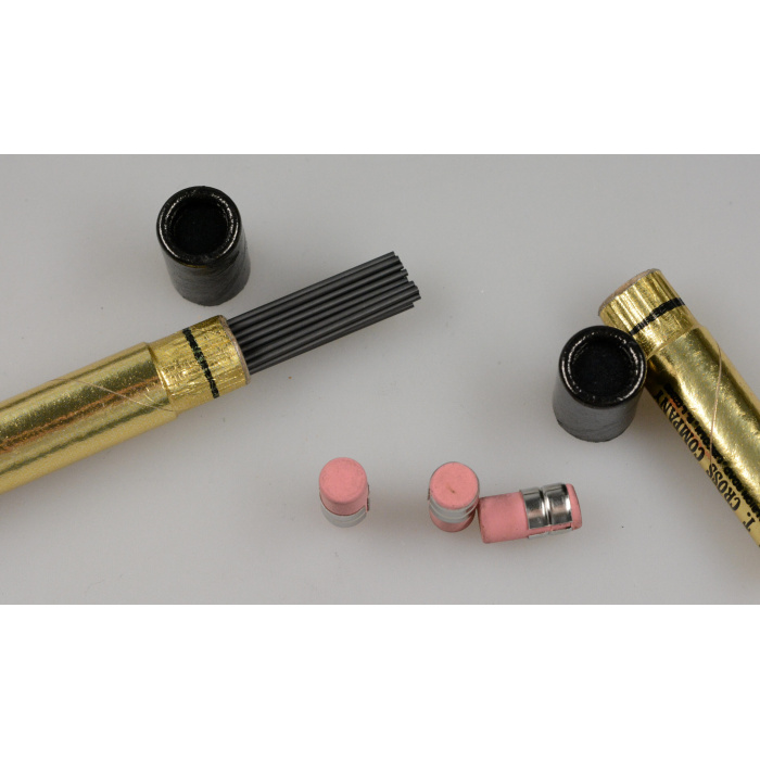 Vintage CROSS Bleistiftminen 0,9 mm & Radiergummis – Bild 2