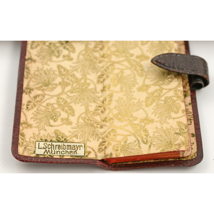 altes Mini Adressbuch mit Lyra Bleistift Vintage – Bild 4