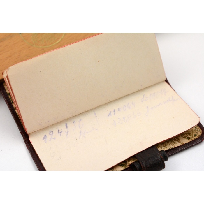 altes Mini Adressbuch mit Lyra Bleistift Vintage – Bild 6