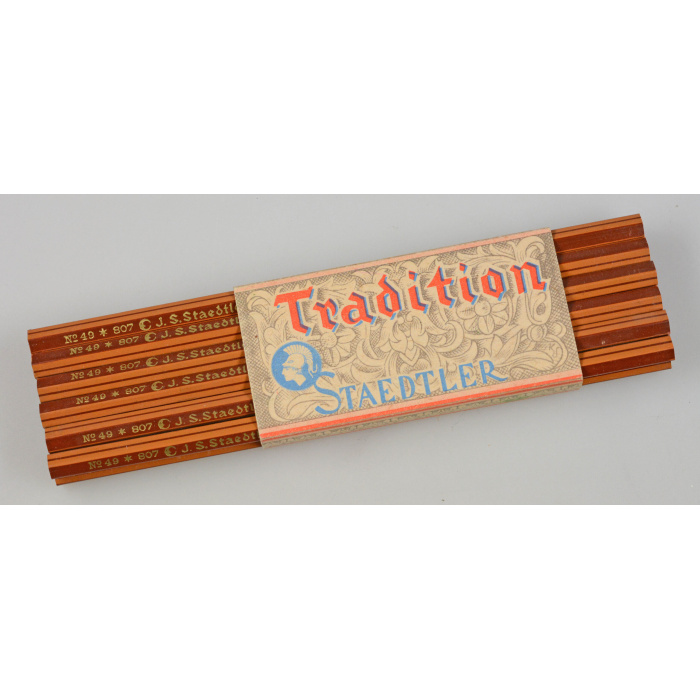 Vintage J S Staedtler Tradition No 49 _807 Buntstifte braun