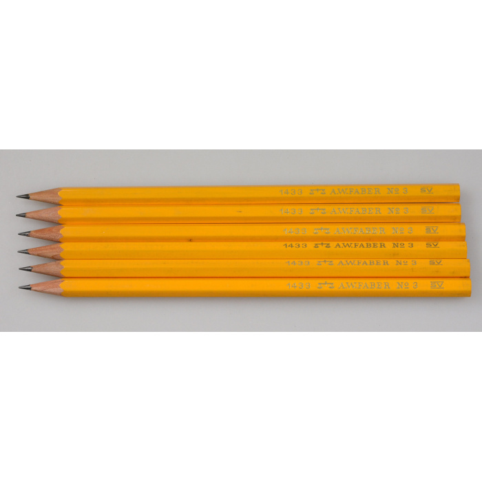 AWFaberCastell1433BleistfteNo3_2 A W Faber Castell 1433 Bleistfte No 3