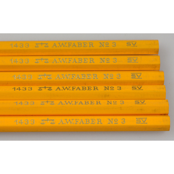 AWFaberCastell1433BleistfteNo3_3 A W Faber Castell 1433 Bleistfte No 3