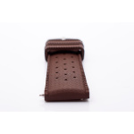 Tropical Racing Uhrenarmband Anstoß: 20mm Braun Vegan aus Fluorkautschuk – Bild 4