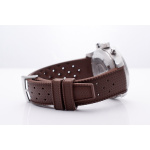 Tropical Racing Uhrenarmband Anstoß: 20mm Braun Vegan aus Fluorkautschuk – Bild 6