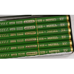 A. W. Faber Castell 9008 Steno HB * 12 Bleistifte in Blechschachtel.