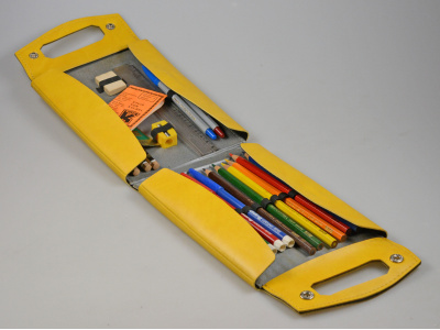 Kuelbel Federmappe Vintage Etui 5071