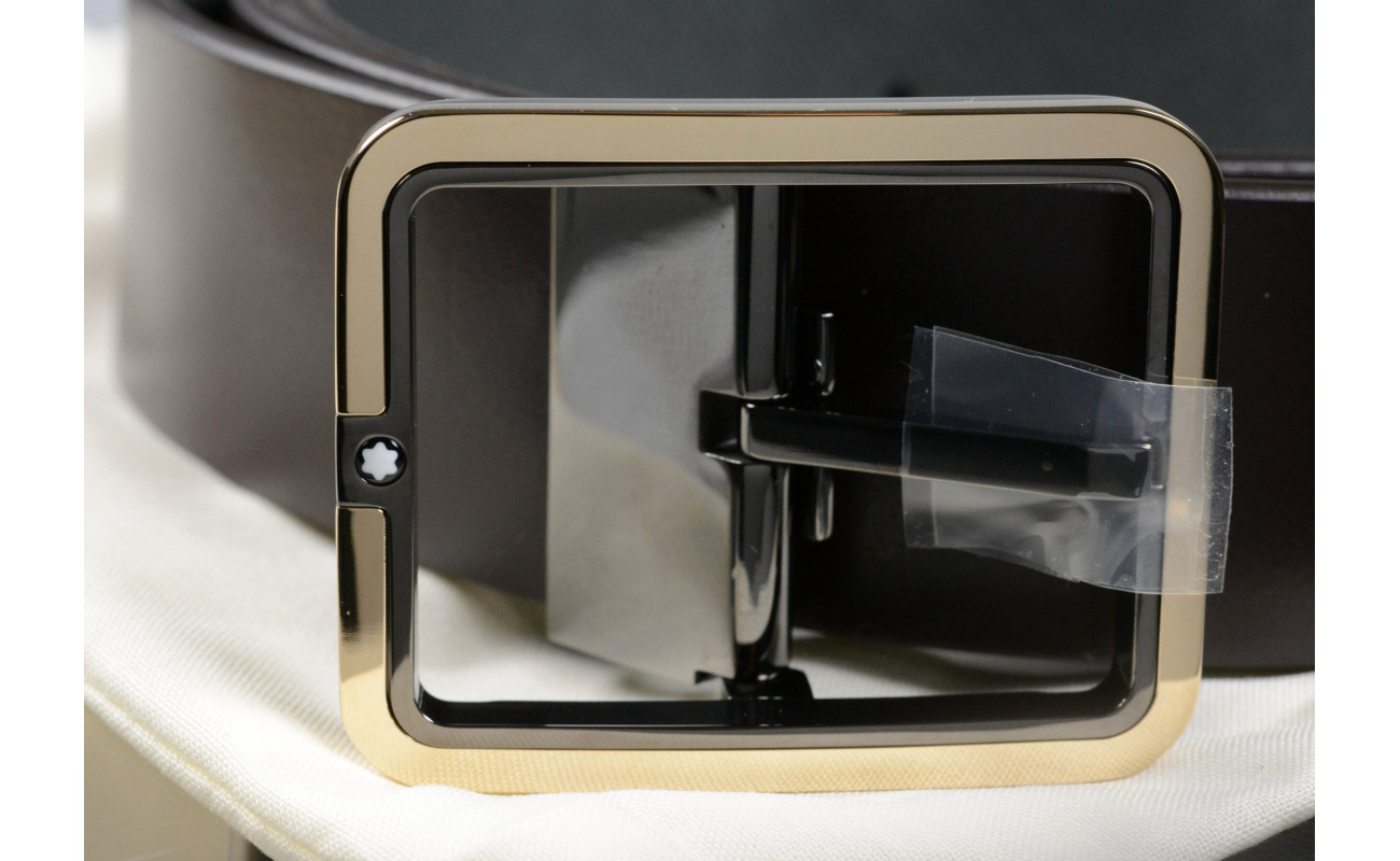 Montblanc WENDEGUeRTL LEDER BRAUN GRAU 131192