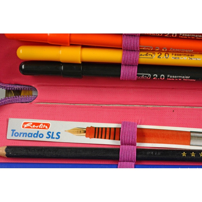 Herlitz Tramp Federmappe Vintage