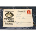 Alte Staedtler Postkarte - Poststempel vom 10.10.1916.