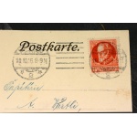 Alte Staedtler Postkarte - Poststempel vom 10.10.1916.