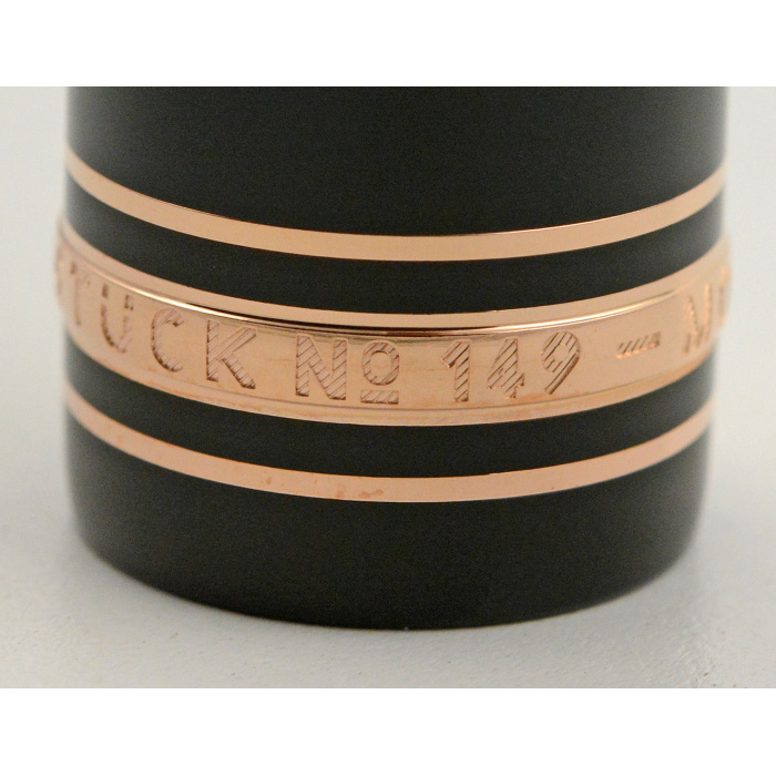 MONTBLANC Meisterstueck 149 Red Gold Coated Fueller 132092