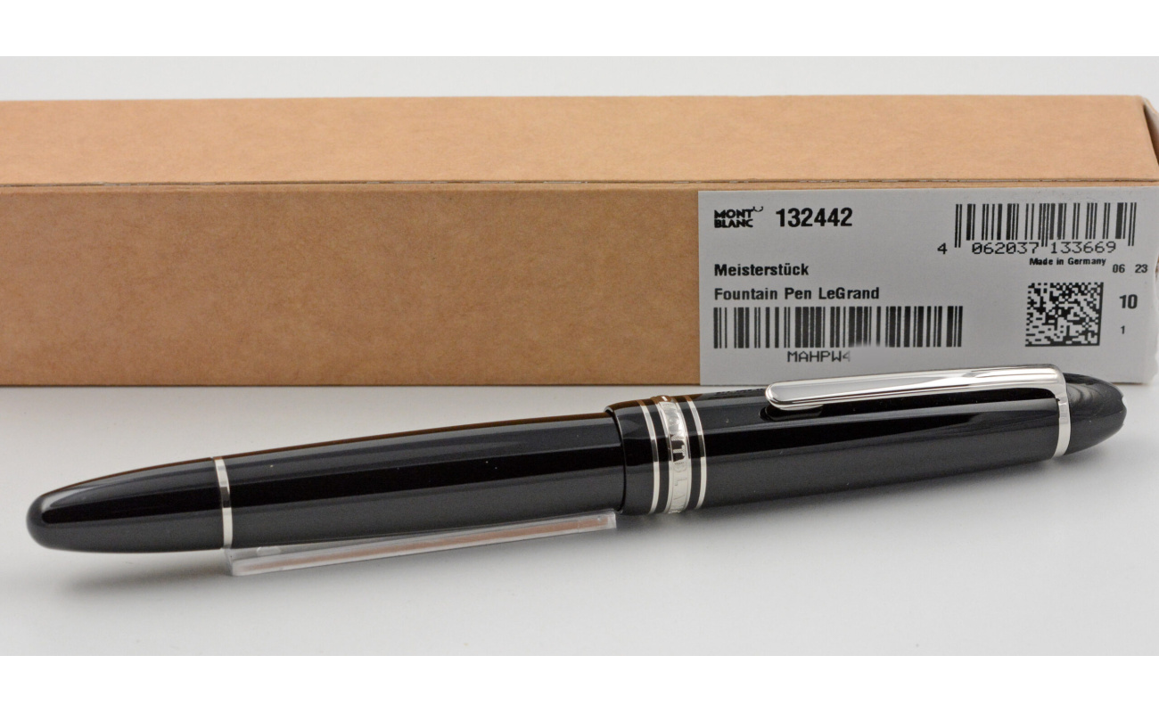 Montblanc 146 MEISTERSTUeCK PLATINUMCOATED LE GRAND FUeLLFEDERHALTER 132442