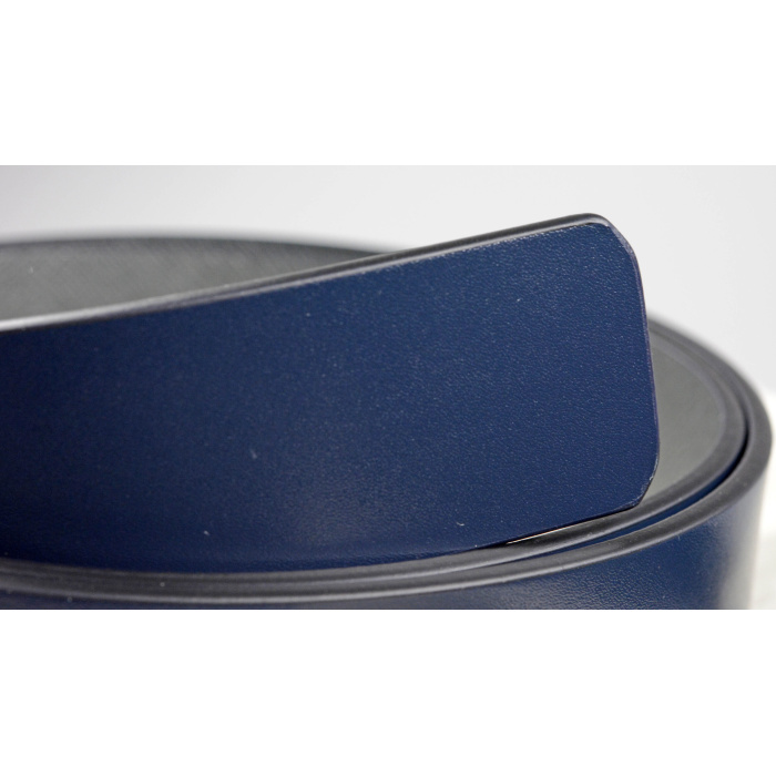 Montblanc Wendeguertel Blau Grau 131193