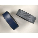 Montblanc Wendeguertel Blau Grau 131193