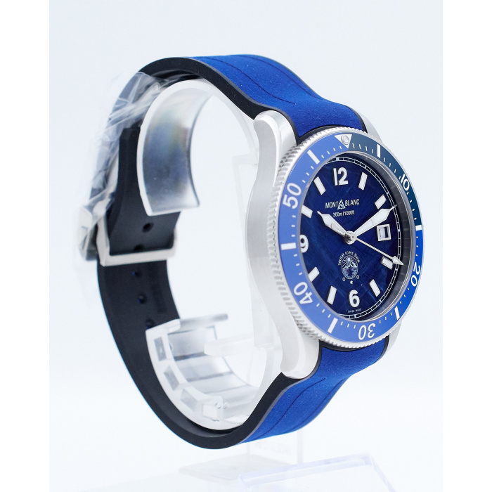 Montblanc 1858 Iced Sea Automatic Date Neu m. Box u. Papiere Uhr 2024 129370 Black – Bild 6