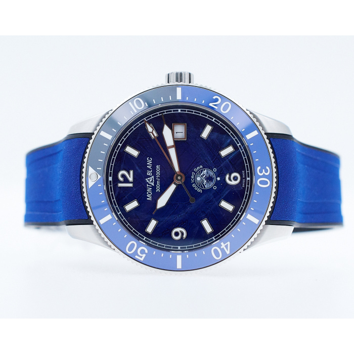 Montblanc 1858 Iced Sea Automatic Date Neu m. Box u. Papiere Uhr 2024 129370 Black – Bild 8