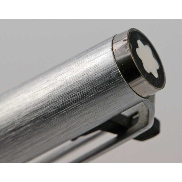 Vintage Montblanc Hebelkugelschreiber Stahl