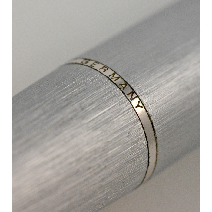 Vintage Montblanc Hebelkugelschreiber Stahl