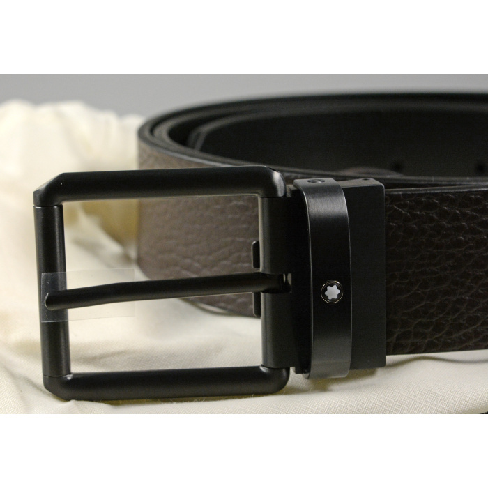 Montblanc-Wendeguertel-aus-Leder-in-Schwarz-Braun-35-mm-131187