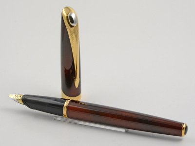 Vintage Parker Ellipse Füller Kupfer – Bild 2